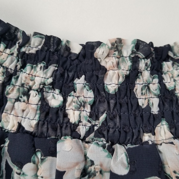 Brio Off-The-Shoulder Top, Blue - Picture 5 of 8